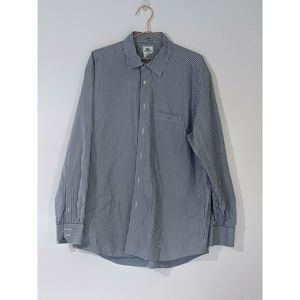 Men's Blue Striped Shirt